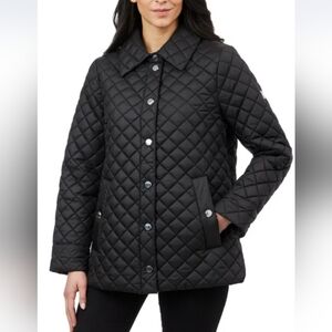 NWT Anne Klein Ladies' Quilted Jacket, Black